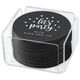 Design Your Own Black Confetti Round Coasters Image 5 of 7